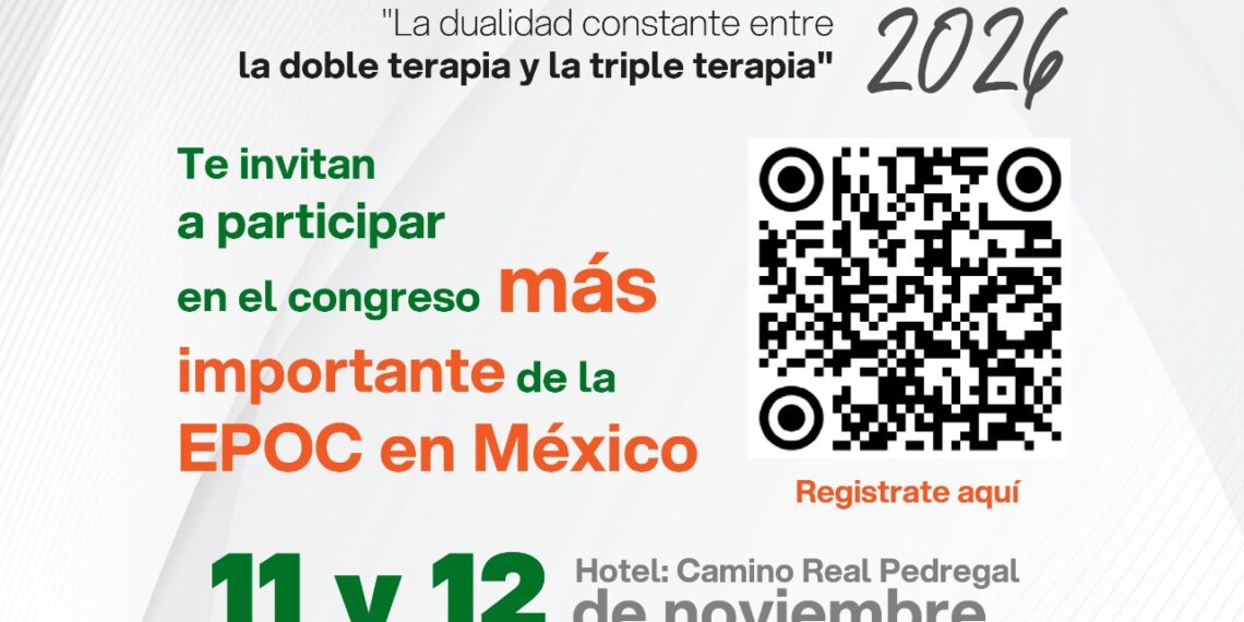 Impulsa congreso detección temprana contra EPOC y secuelas