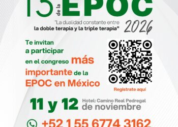 Impulsa congreso detección temprana contra EPOC y secuelas
