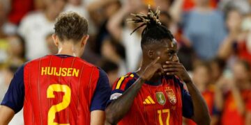 Baja de Nico Williams en la selección española antes del partido contra Chequia