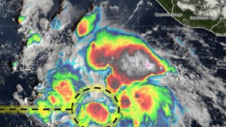 Temporada de ciclones: se forma nueva depresión tropical cerca de las costas de Oaxaca