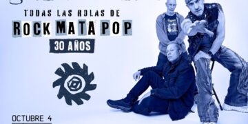 Guillotina celebra 30 años de Rock Mata Pop este domingo en el Lunario