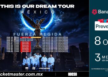 Fuerza Regida amplía su historia en el Palacio de los Deportes con 10 fechas consecutivas