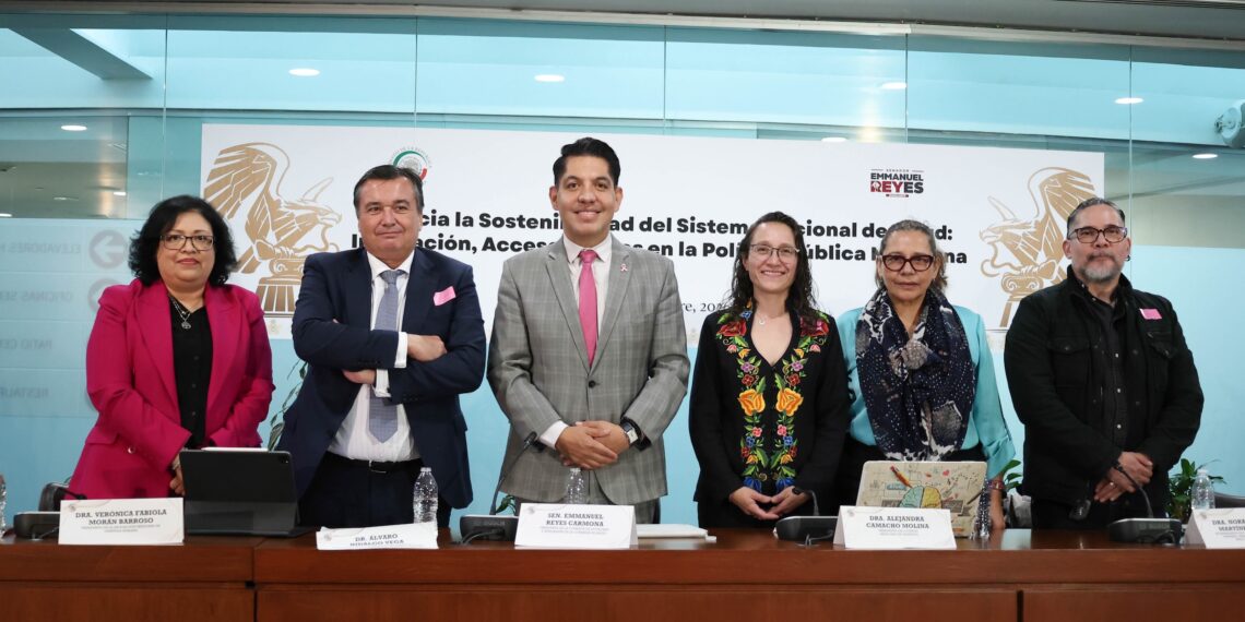 Coinciden en el Senado en la necesidad de avanzar hacia un sistema de salud sostenible
